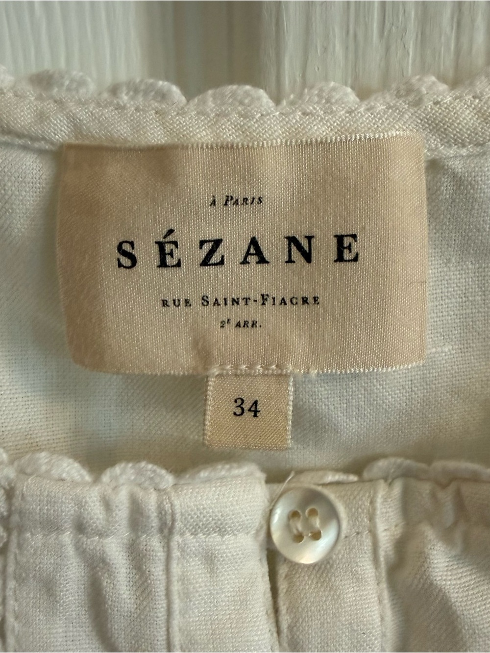Sezane Lupe top - Picture 5 of 5